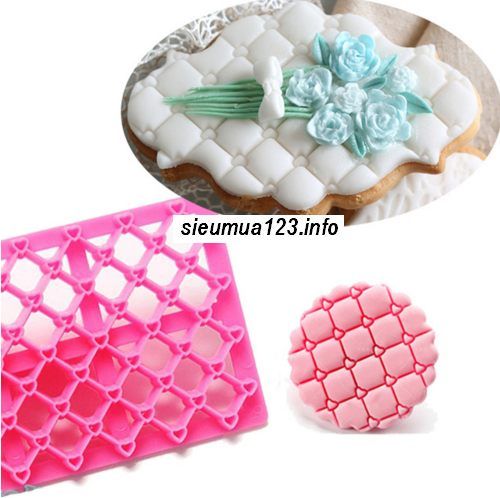 Khuôn ấn thoi 4 tim nhỏ ( TC677 )