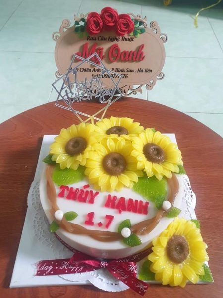 Khuôn silicon hoa hướng dương to 9,5cm ( TC1224 )