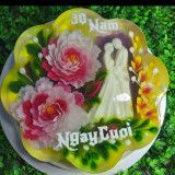 Khuôn silicon cô dâu chú rể 12,8cm ( CN557 ) nét dày