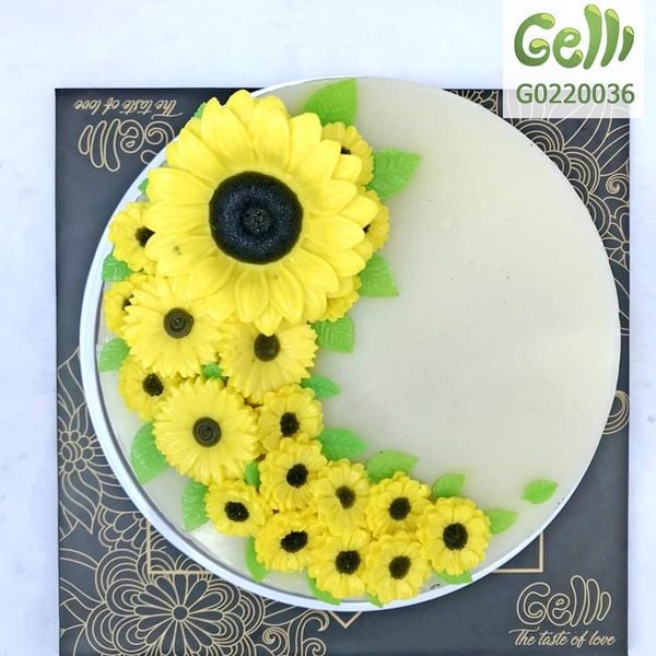 Khuôn silicon hoa hướng dương to 9,5cm ( TC1224 )