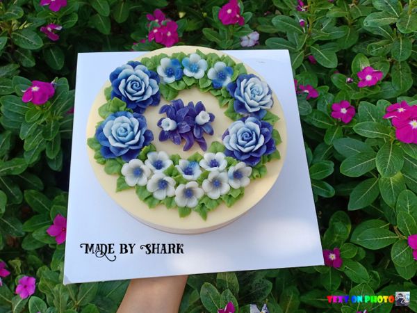 Khuôn silicon 6 hoa đào 2,4cm ( SM1003 )