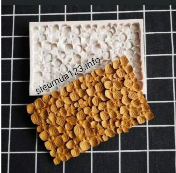 Khuôn silicon ốp viền hoa cẩm tú cầu 16cm ( SM739 )