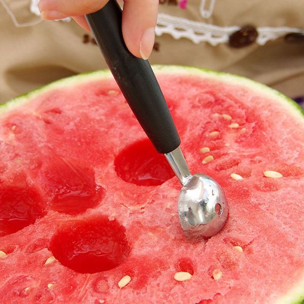 1 Muỗng múc trái cây inox 2 đầu dài 18cm ( SM1522 )