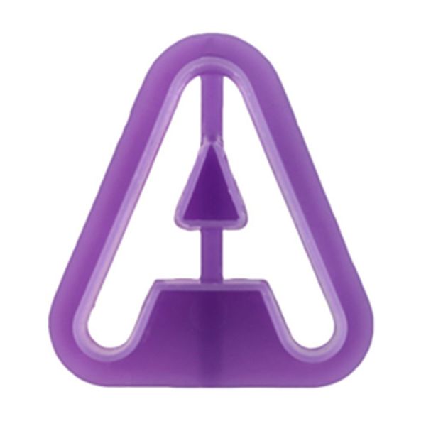 Bộ 40 khuôn ấn chữ và số cao 2,5cm bằng nhựa ( SE88 )