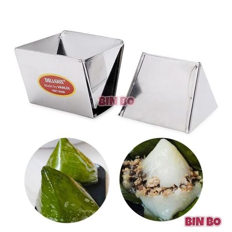 Khuôn Bánh Giò Inox To 9cm Dragon