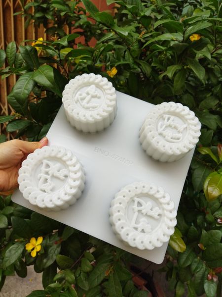 Khuôn rau câu An Khang Thịnh Vượng Phát Tài Phát Lộc size 9,5cm bằng nhựa mỏng ( SM1620 )