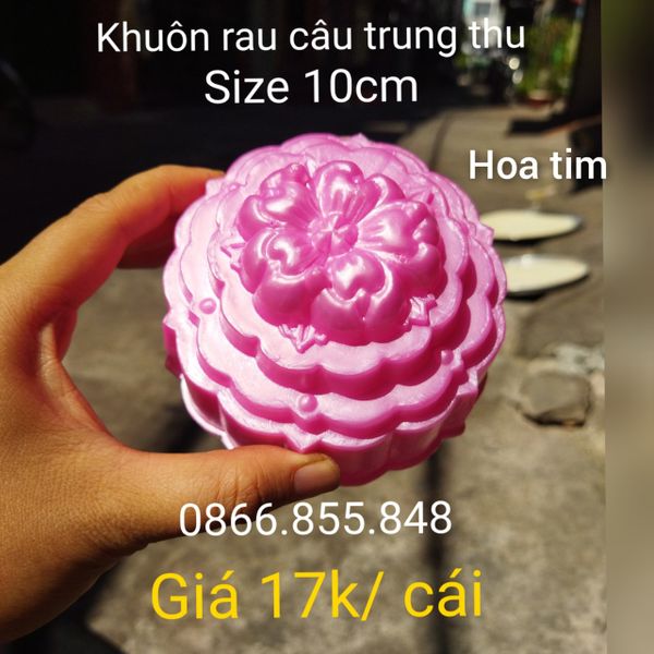Khuôn Nhựa Rau Câu Trung Thu Hồng 17k/ cái ( SM1841 ) mẫu 2024