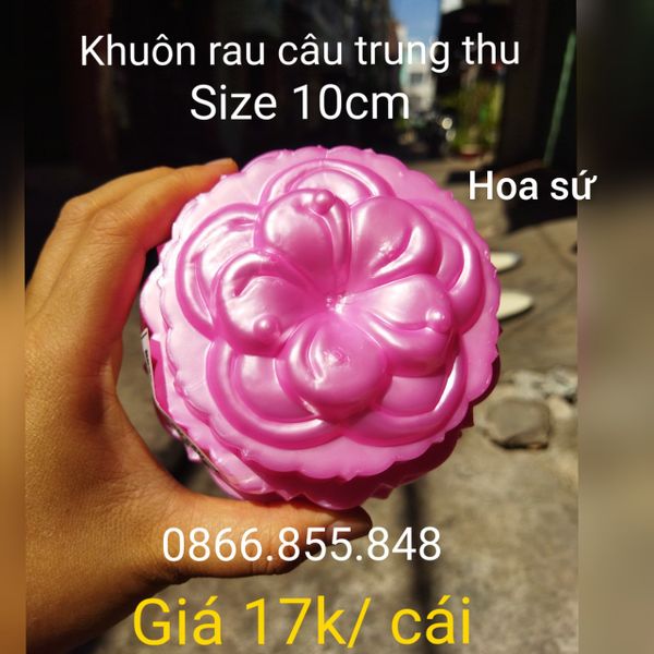 Khuôn Rau Câu Trung Thu Hồng 17k/ cái ( SM1841 ) mẫu 2024