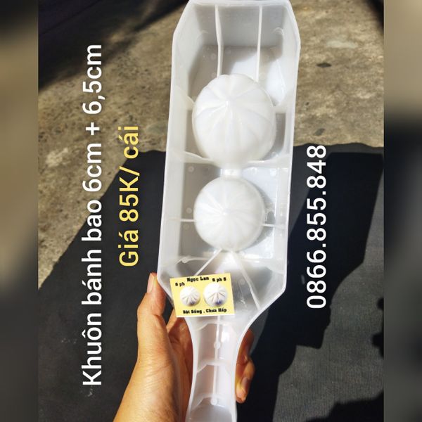 Khuôn nhựa gõ bánh bao Ngọc Lan ( SM1648 )