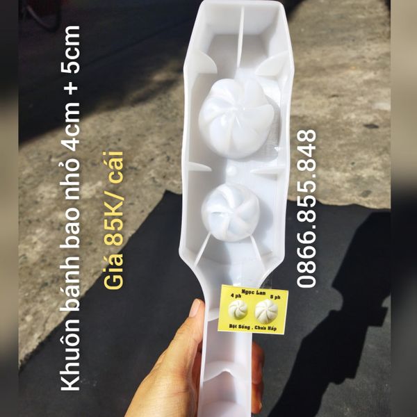 Khuôn nhựa gõ bánh bao Ngọc Lan ( SM1648 )