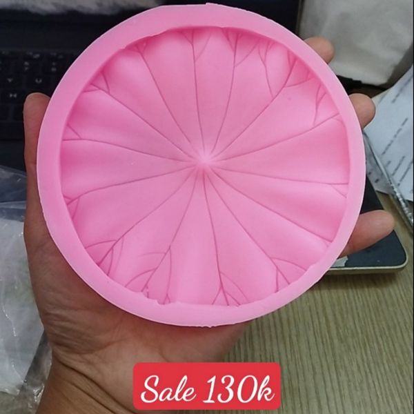 Khuôn silicon lá sen tròn 11.5cm ( SM1700 )