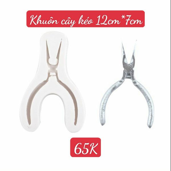 Khuôn silicon cây kìm to 12cm ( SM1723 ) mẫu 2024
