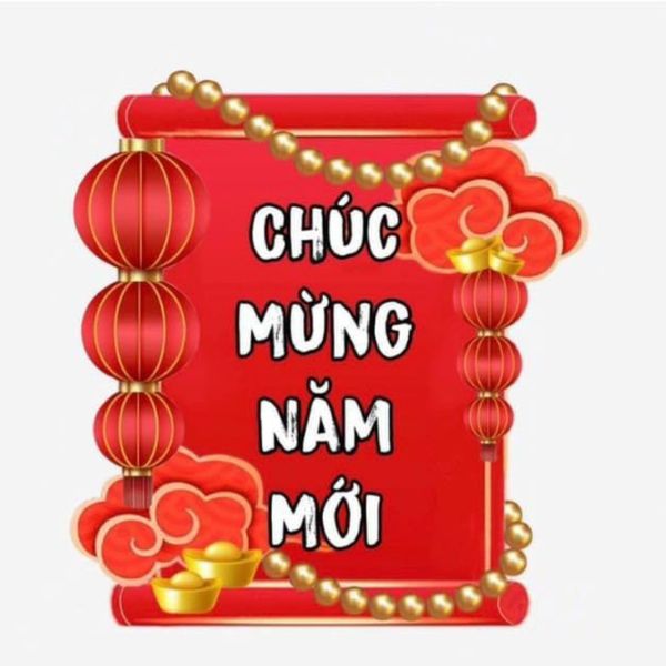 Khuôn nhựa mỏng Chúc Mừng Năm Mới ( SM1745 )