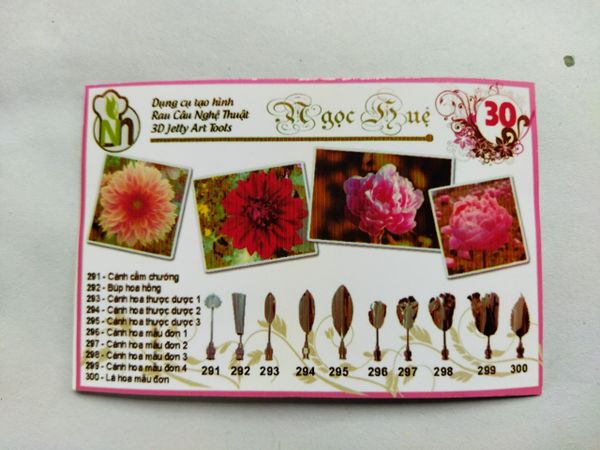 Bộ 10 Kim 3d Số 30 ( chính hãng Ngọc Huệ )