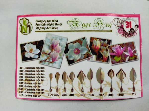 Bộ 10 Kim 3d Số 31 ( chính hãng Ngọc Huệ )