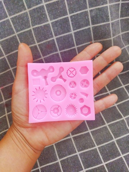 Khuôn silicon fondant bulong ốc vít 0,6cm-3cm ( SM1260 )