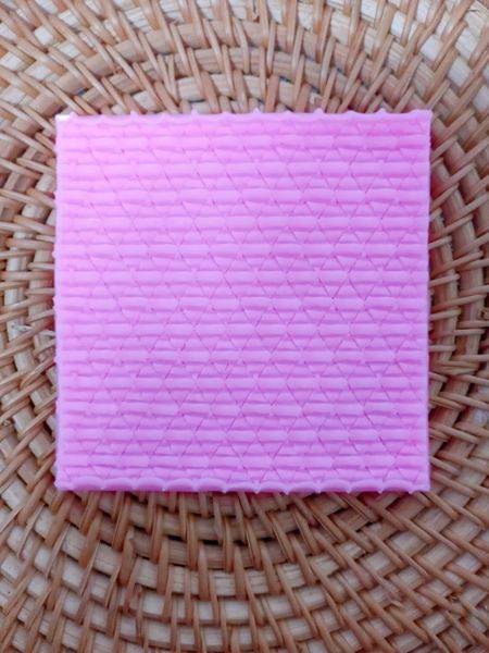 Khuôn silicon ốp viền sọc chéo 10cm*10cm ( SM1764 )