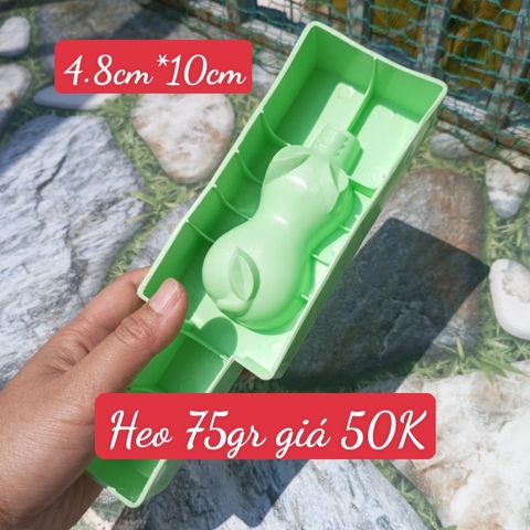 KHUÔN NHỰA GÕ CON HEO MÀU ( SM1775 )