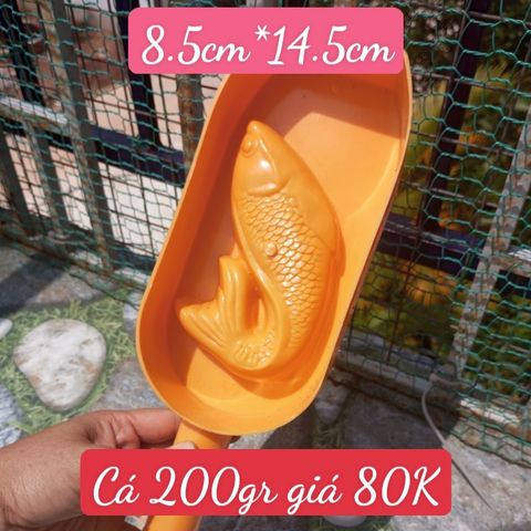 KHUÔN NHỰA GÕ CON CÁ NẰM NGHIÊNG 200GR ( SM1777 )