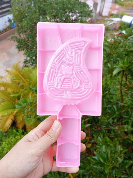 Khuôn nhựa gõ bánh lá liễu to 11,5cm ( SM1780 ) Ngọc Lan