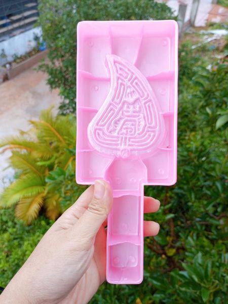 Khuôn nhựa gõ bánh lá liễu nhỏ 9,5cm ( SM1781 ) Ngọc Lan