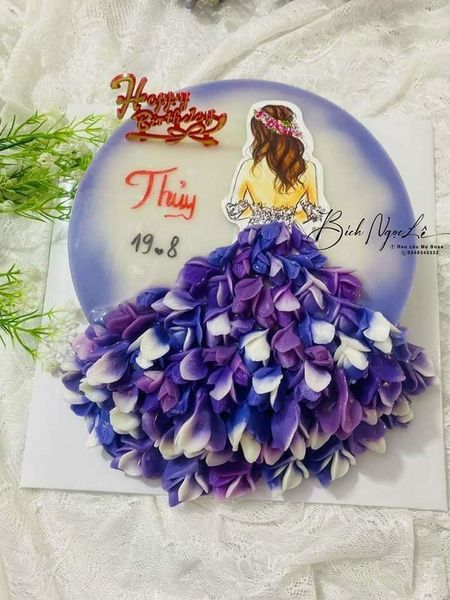 Khuôn silicon 11 hoa rơi lớn nhỏ 2cm - 3,5cm ( SM1693 )