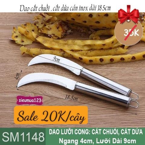 Dao cắt chuối , cắt dứa 18,5cm ( SM1148 )