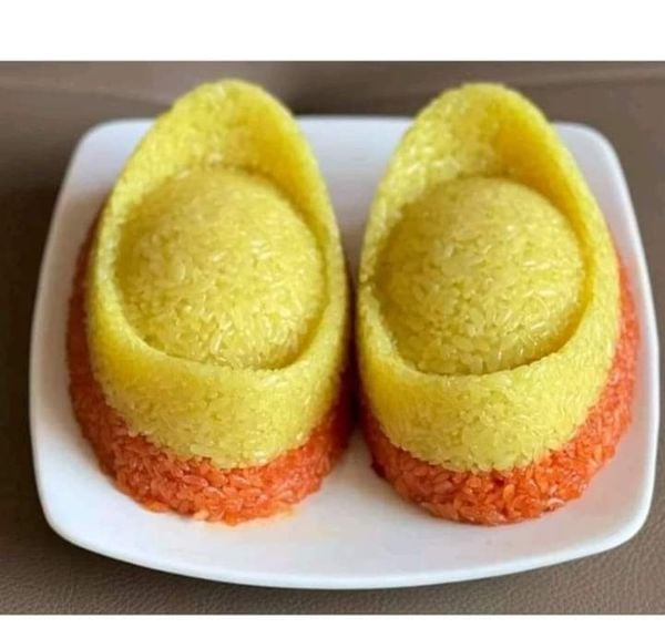 Khuôn nhựa mỏng 2 thỏi vàng to 13cm làm rau câu , bánh tổ ( SM1386 )