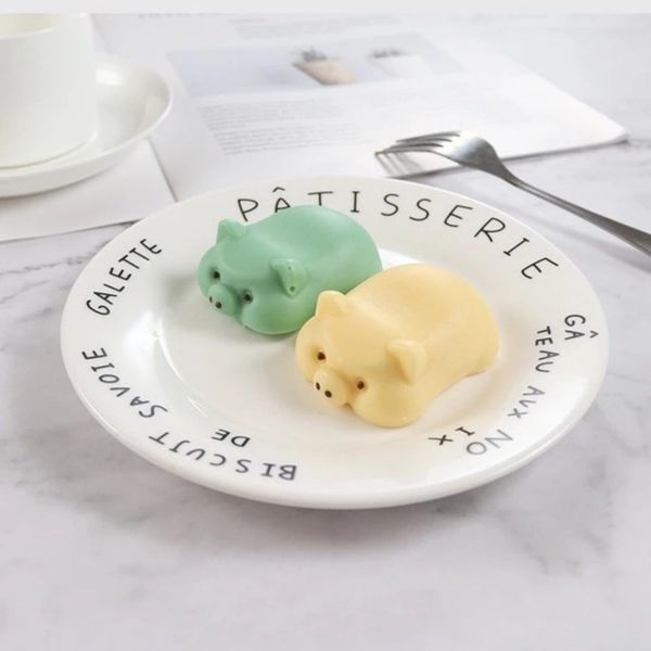 Khuôn bánh mousse: Khuôn 6 con heo ú nhỏ 6cm ( SM1023 ) CÒN NHIỀU