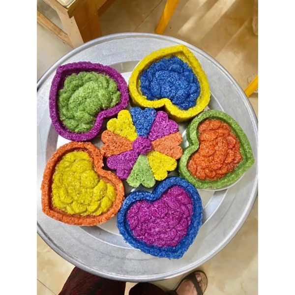 Khuôn Ép Xôi 16cm Trái Tim Hoa Sen ( còn 4 cái )