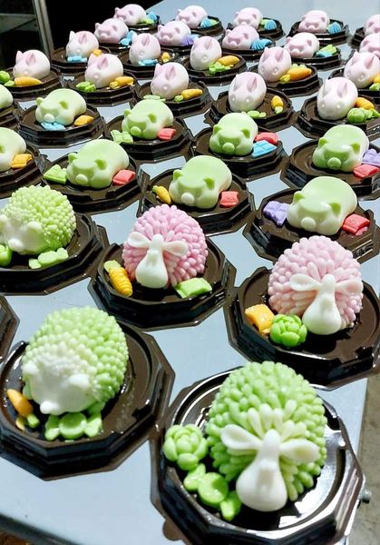 Khuôn silicon làm rau câu con nhím to 6cm ( SM699 )