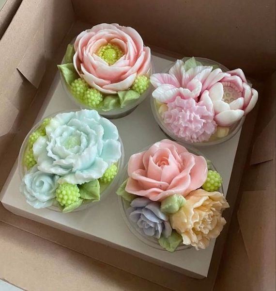 Khuôn silicon hoa hồng leo 6cm ( TC002 ) hoặc hoa hồng trà ( CÒN ÍT )