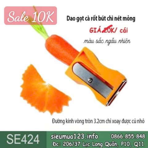 Dao gọt cà rốt bút chì nét mỏng ĐK 3cm ( SE424 )