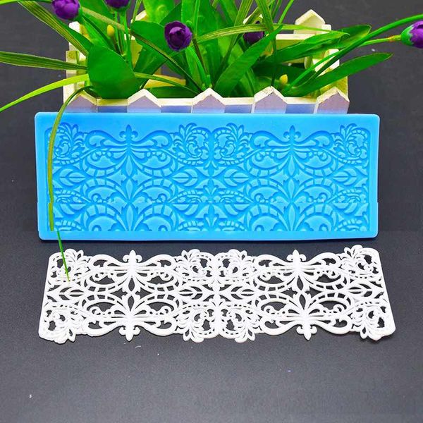 Silicon Fondant Lace Ngắn Style 14 Size 18*7cm ( TC295 )