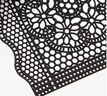 Silicon Fondant Lace Hoa Tròn Gợn Sóng 2c Size 40*27cm ( TC314 )