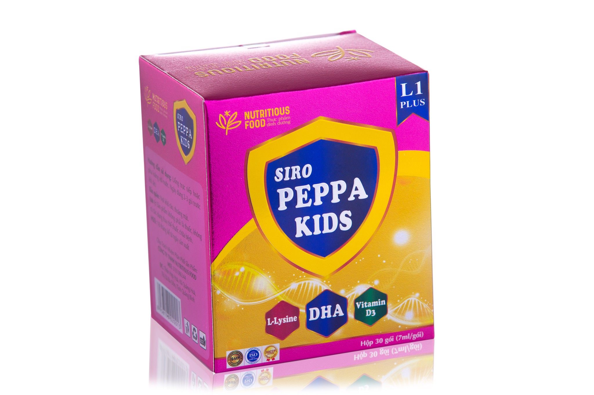  Siro Peppa Kids Plus L1 - Ăn Ngon Ngủ Ngon, Tăng Đề Kháng. 