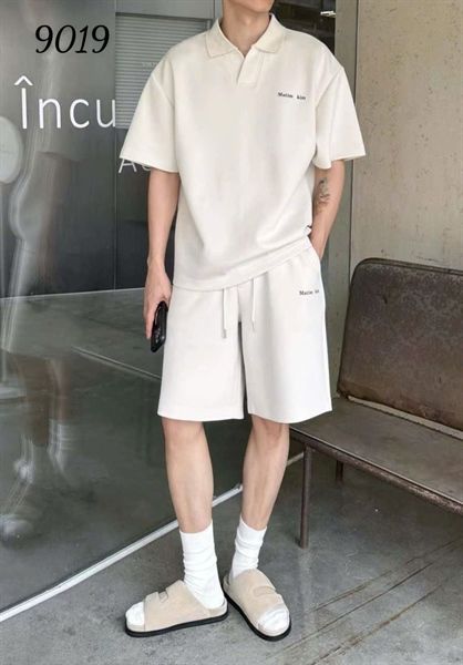  Bộ Ngắn Tay Nam Cổ Tim 9019 