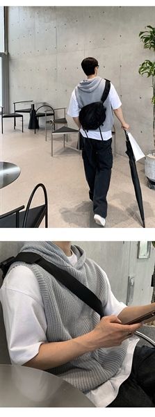  [MK ẢNH THẬT] Áo Gile Len Nam Nữ ASCLO Có Mũ Màu Ghi 24 