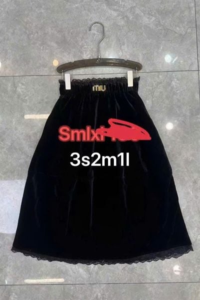  CVD Miu lửng cạp chun viền ren 