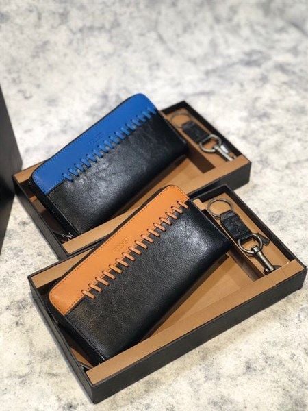 Ví Dài Coach Blue 