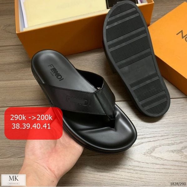  Dép Xỏ Ngón Đen 