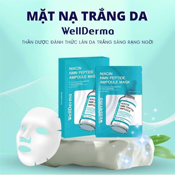  Mặt nạ trắng da Wellderma 
