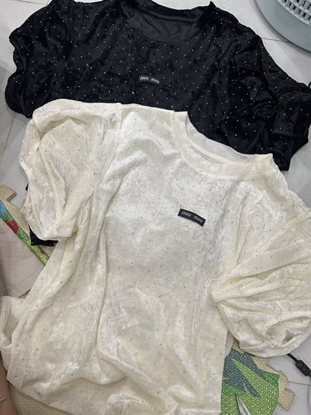  ANTN Miu nhung đính đá 