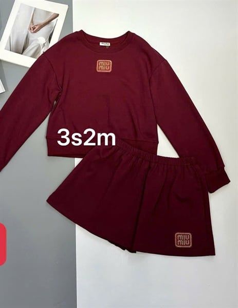  Set Miu nỉ adt cvn logo ngực 