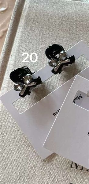  Set kẹp mái nơ đá (2c) 