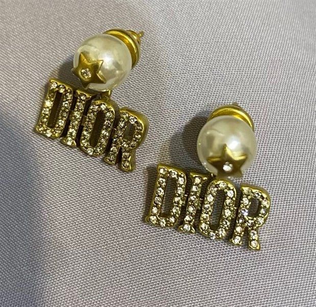  KT D hạt ngọc và chữ dior 
