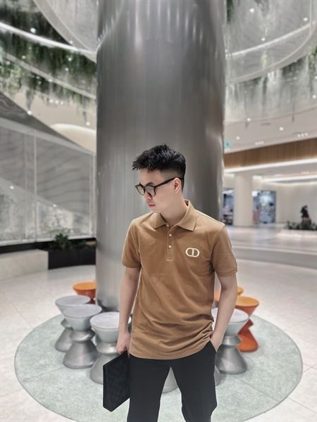  [ẢNH THẬT] Polo Ngắn Tay Nam Thêu Logo Ngực 25 