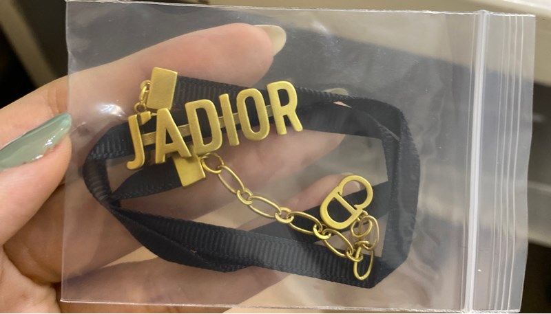  VC D choker vải 