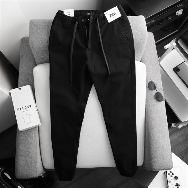  Quần Jogger Kaki Trơn 