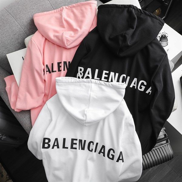 Political Campaign Hoodie Large Fit in Off White  Balenciaga GB